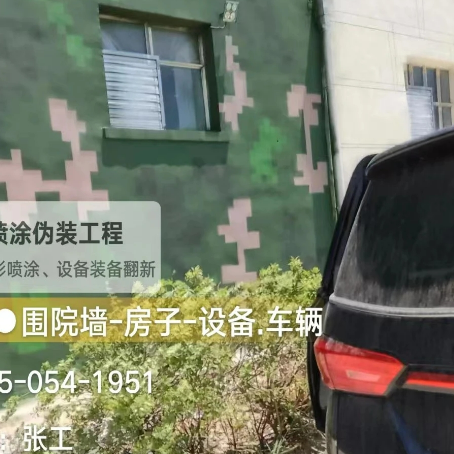 璧山数码迷彩漆施工